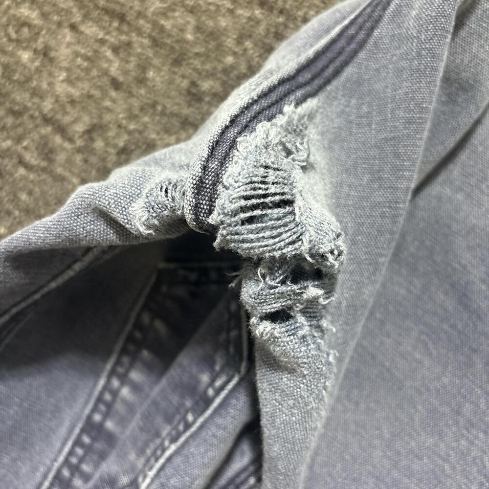 Carhartt blue double knee overalls - Picture 4 of 8